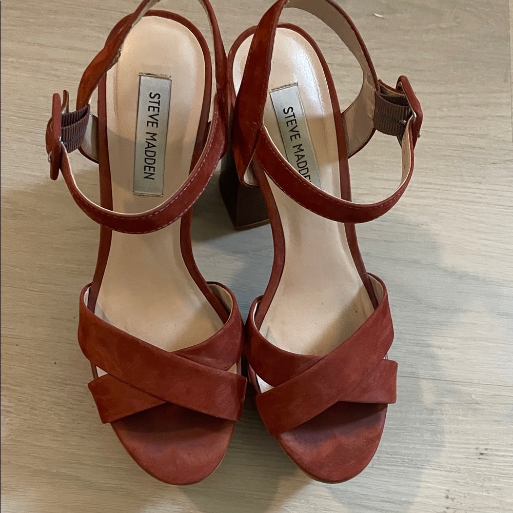 Steve Madden Women's Rust Heels